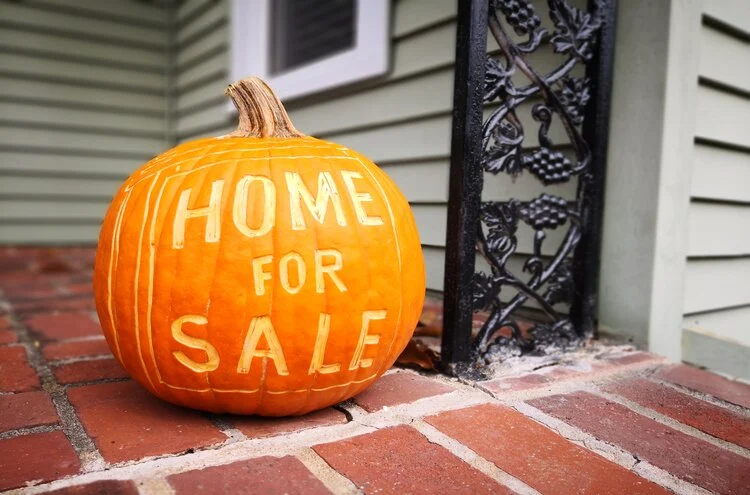 real estate halloween marketing